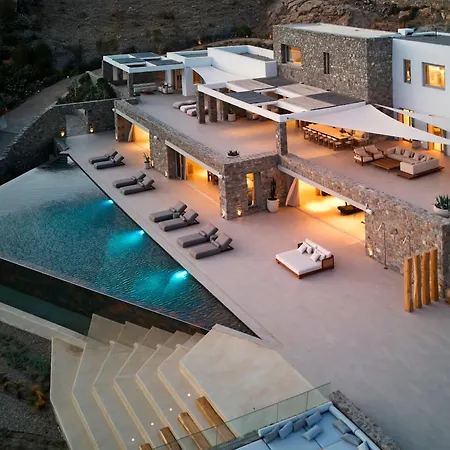 Blue Diamond By Mykonos Rocks Villa *